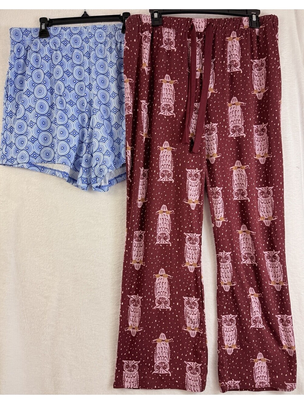 Anybody Pants Shorts Medium Petite Lush Jersey Knit Lot Pajama Bottoms Womens MP